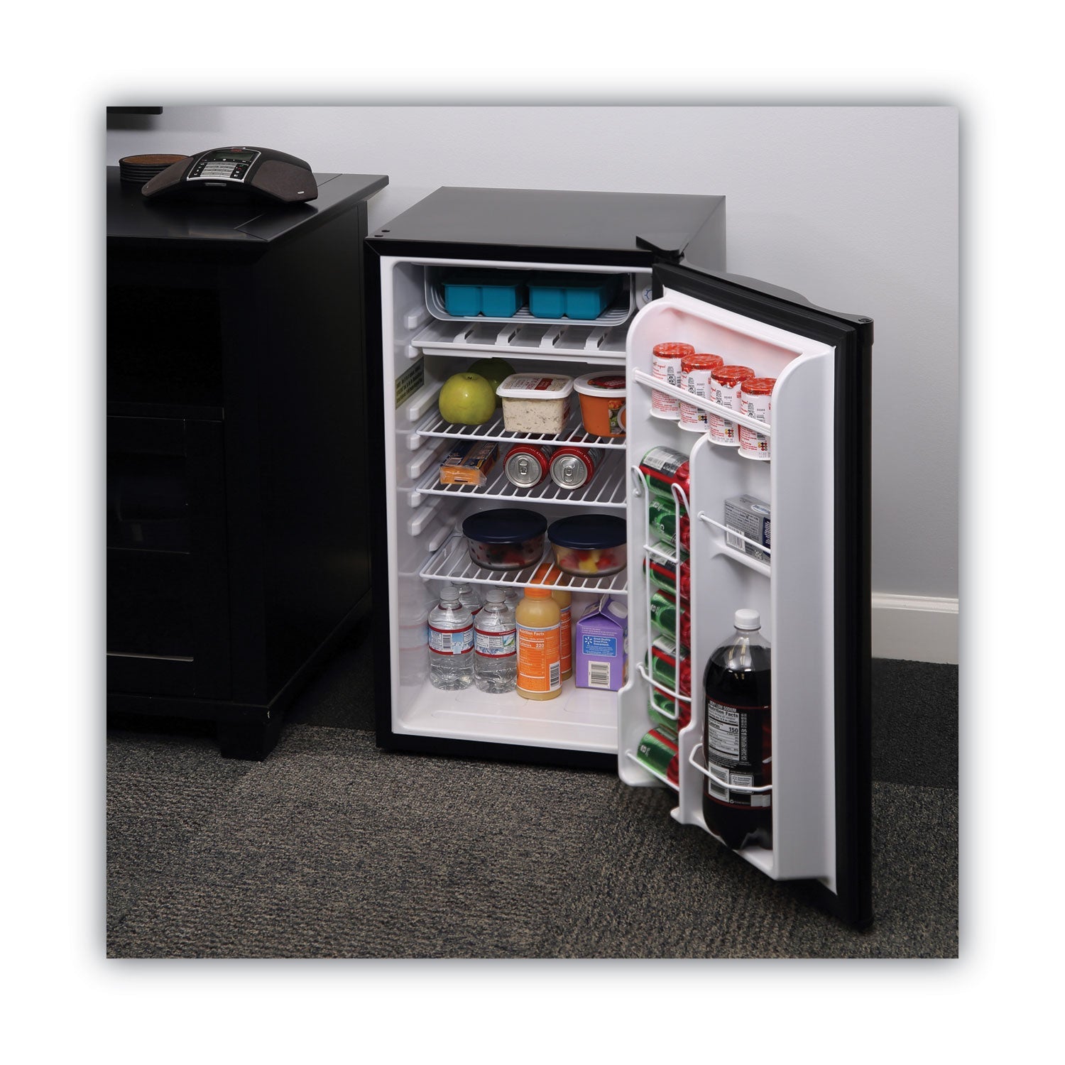 Alera™ 3.2 Cu. Ft. Refrigerator With Chiller Compartment, Black