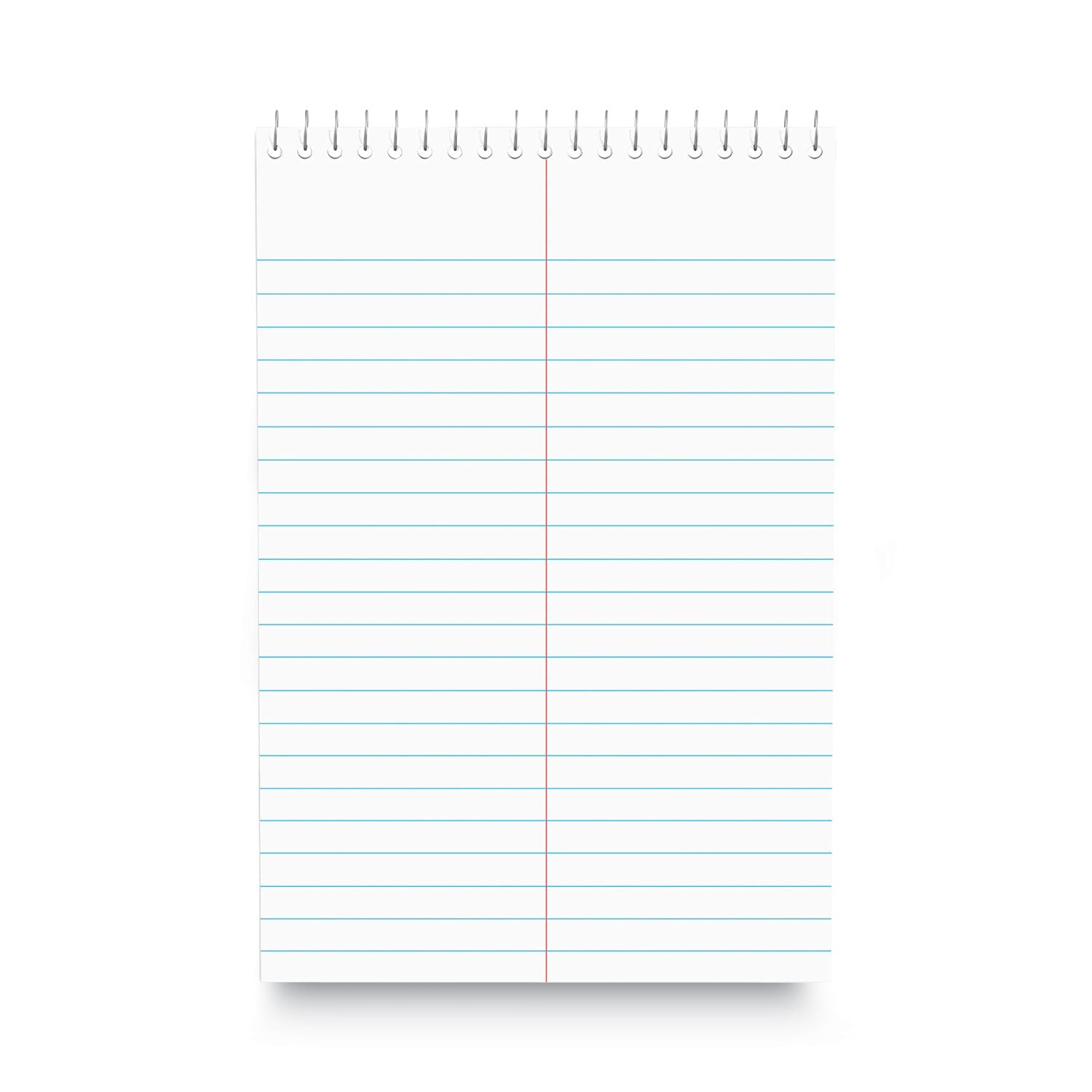 Universal® Steno Pads, Gregg Rule, Red Cover, 80 White 6 X 9 Sheets - Bloom Skins