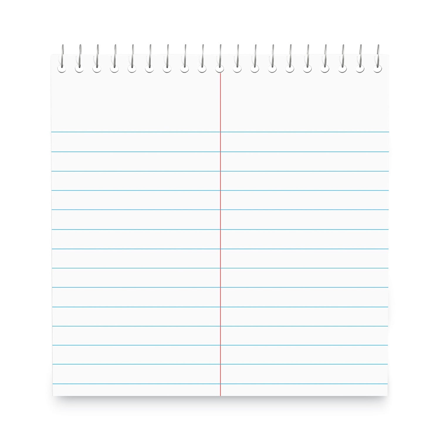 Universal® Steno Pads, Gregg Rule, Red Cover, 80 White 6 X 9 Sheets - Bloom Skins