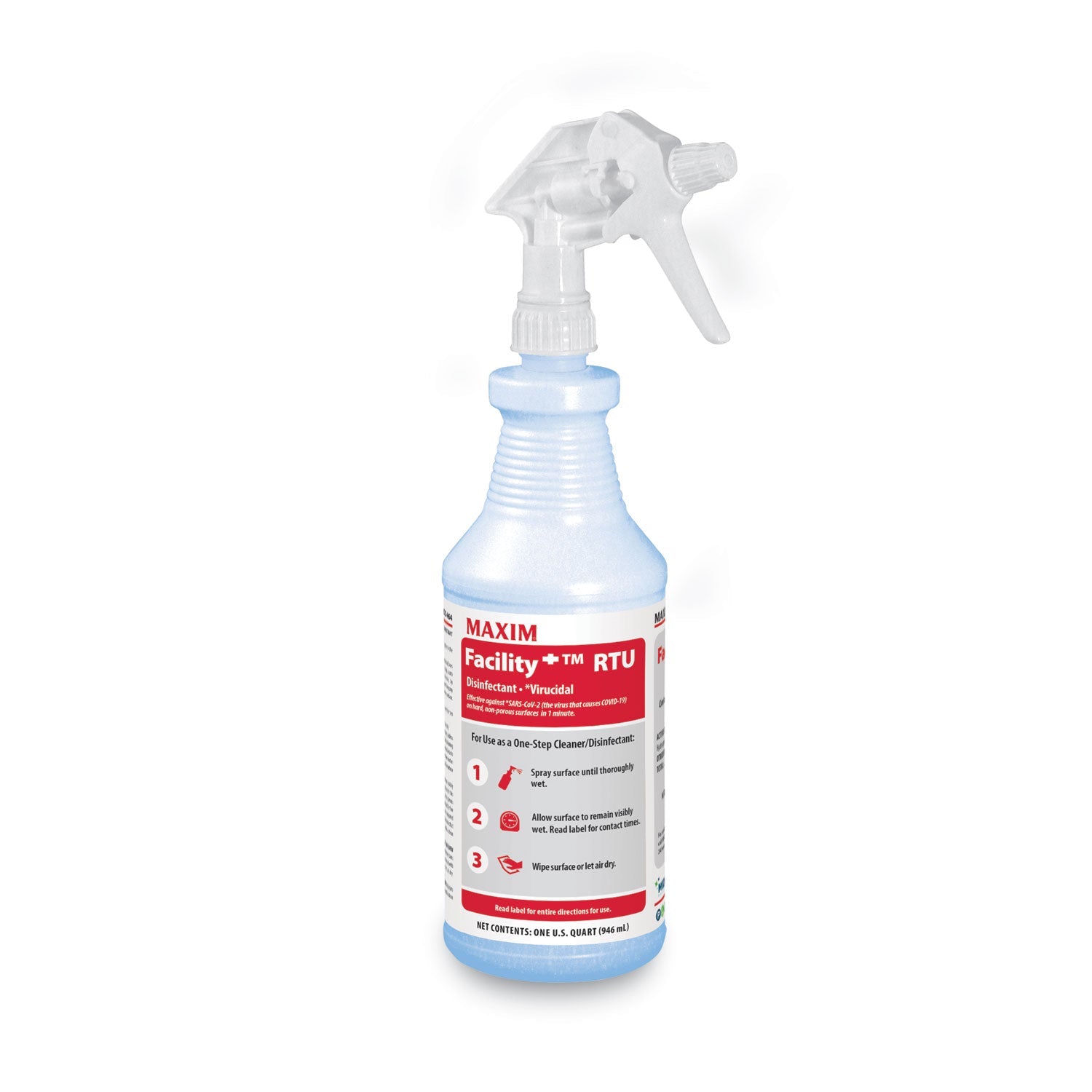 Maxim Facility+ RTU Disinfectant | 32 oz 6/Carton