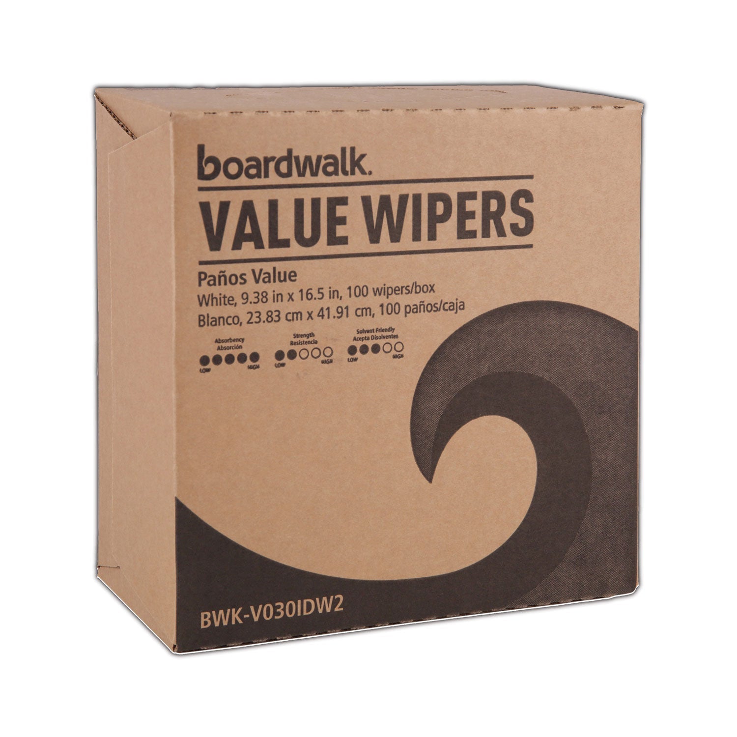 Boardwalk DRC Wipers | White, 9-Packs