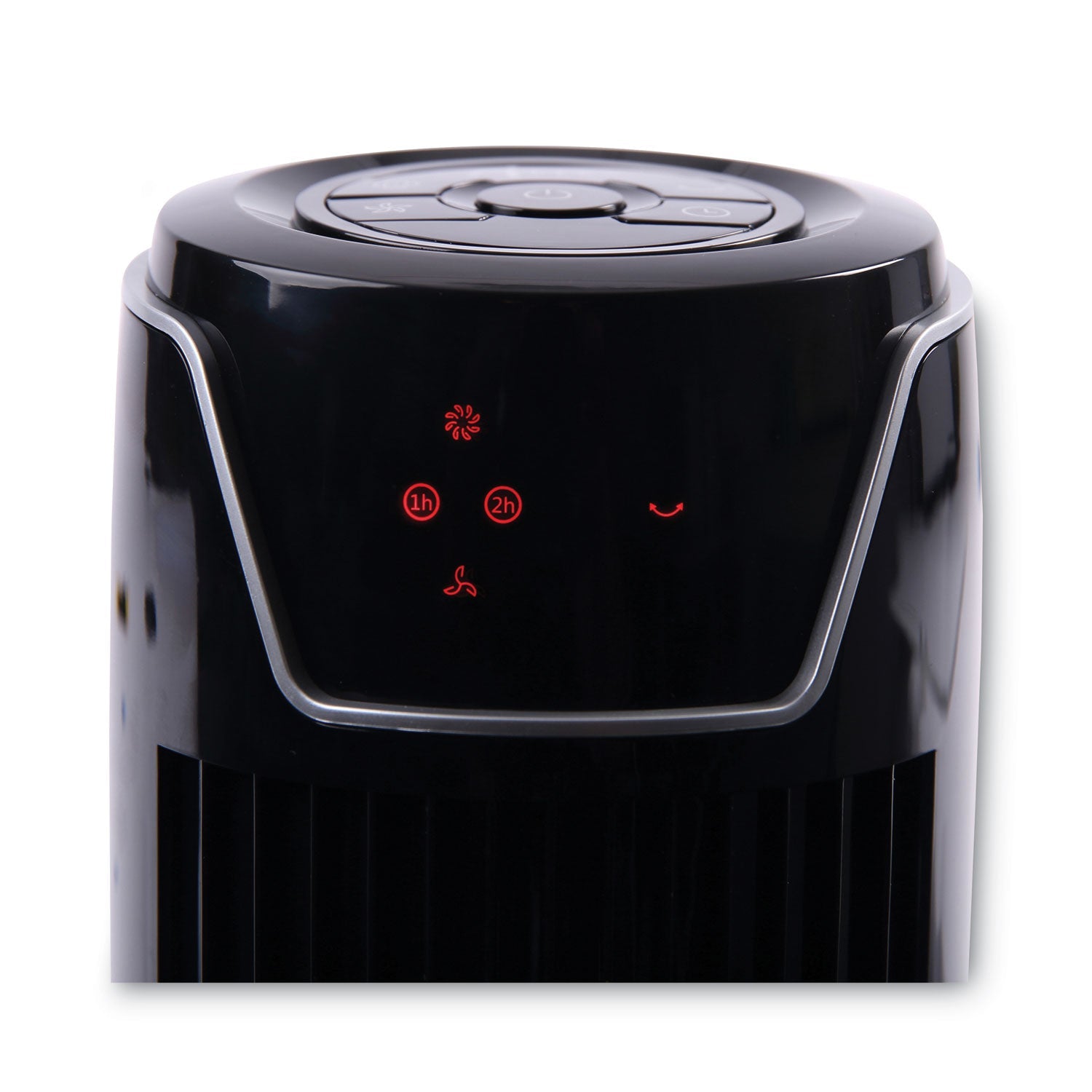 Alera® 36" 3-Speed Oscillating Tower Fan With Remote Control, Plastic, Black