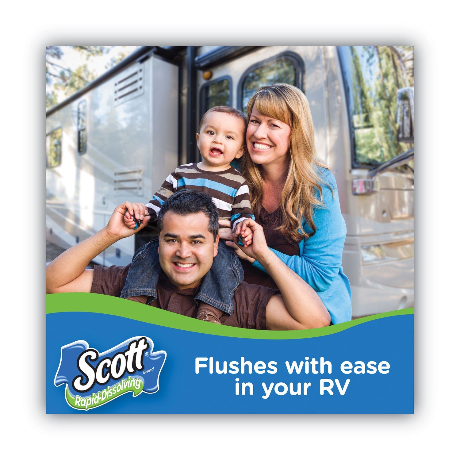 Scott® Rapid-Dissolving Toilet Paper, Bath Tissue, Septic Safe, 1-Ply, White, 231 Sheets/roll, 4/rolls/pack, 12 Packs/carton