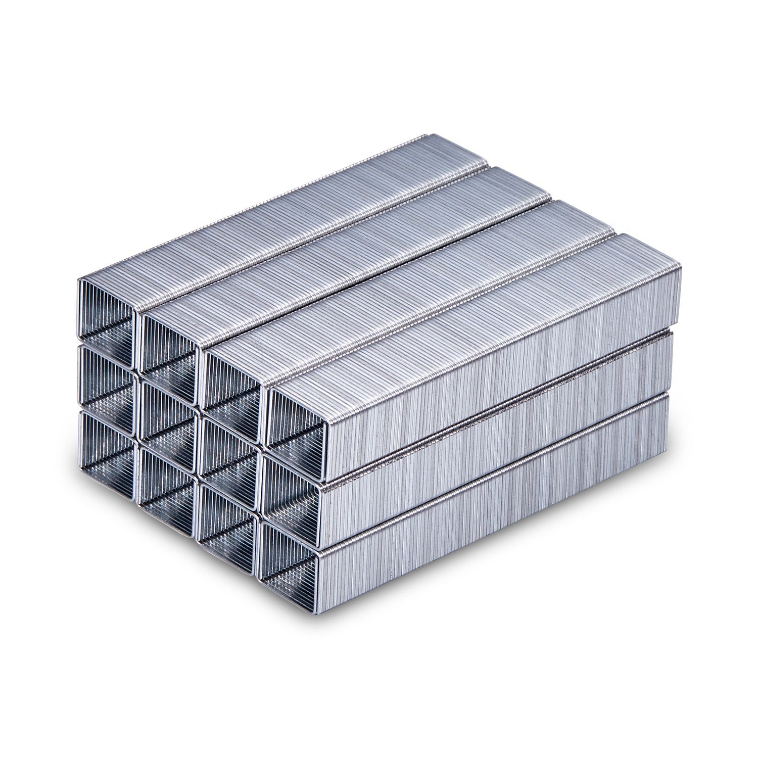 Bostitch® Heavy-Duty Premium Staples, 0.38" Leg, 0.5" Crown, Steel, 5,000/box
