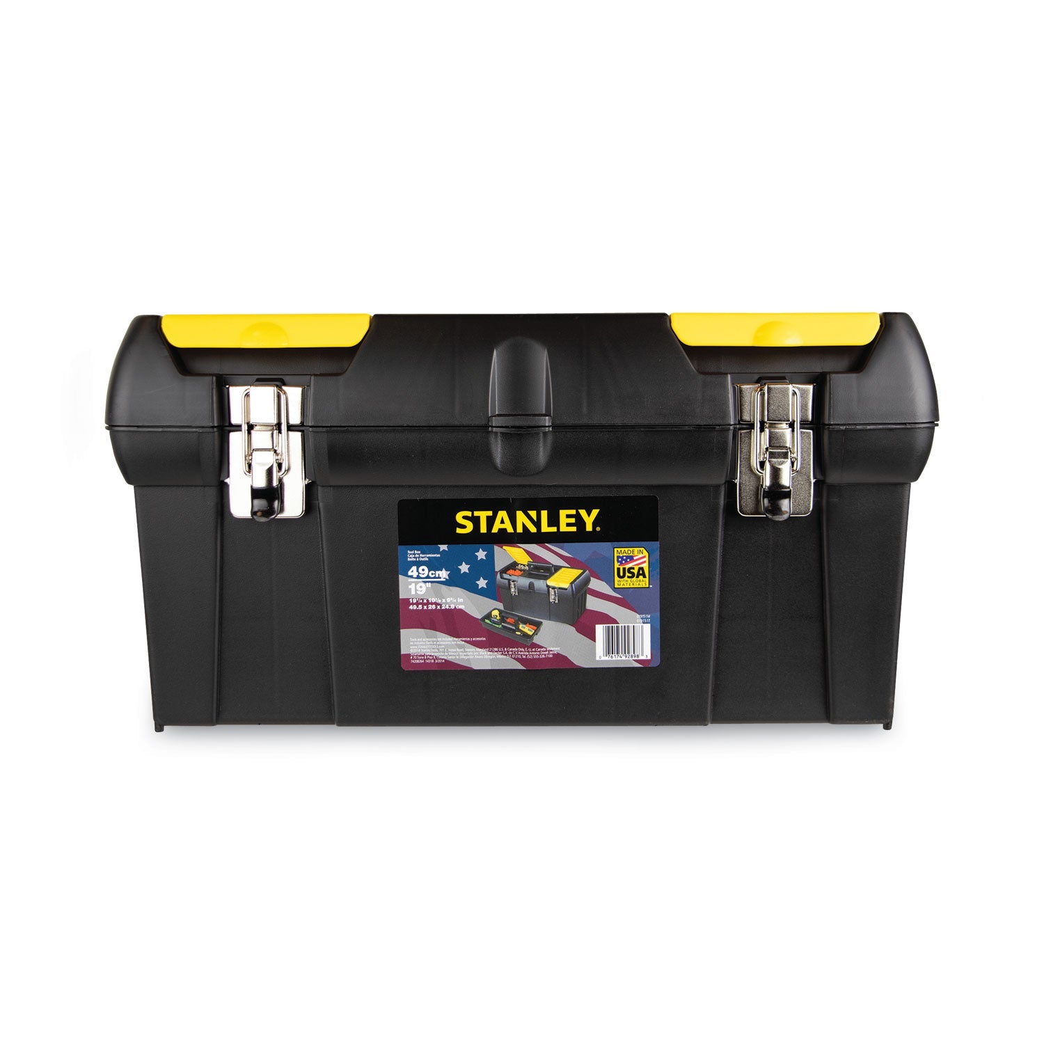 Stanley® Series 2000 Toolbox W/tray, Two Lid Compartments