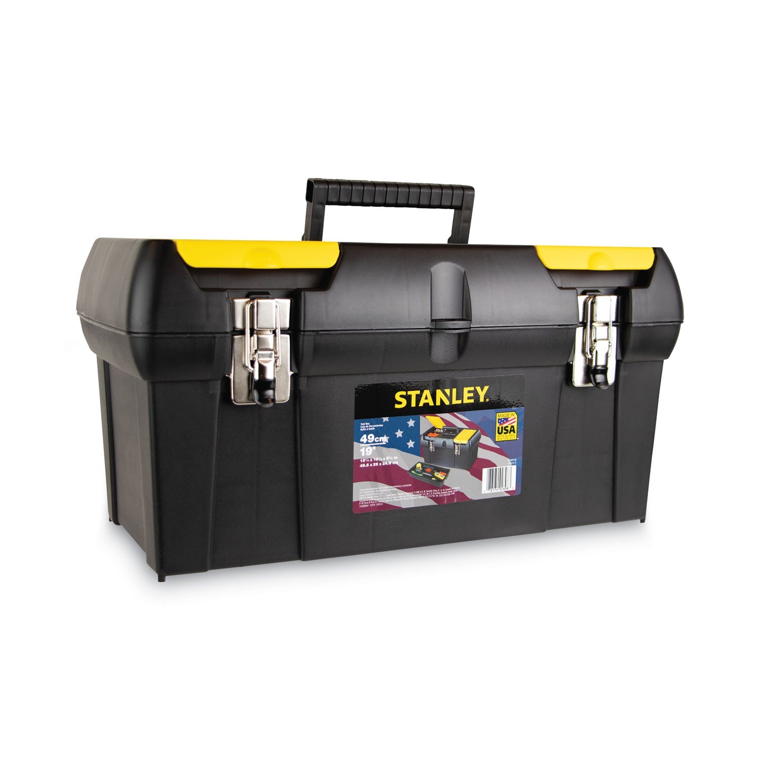 Stanley® Series 2000 Toolbox W/tray, Two Lid Compartments