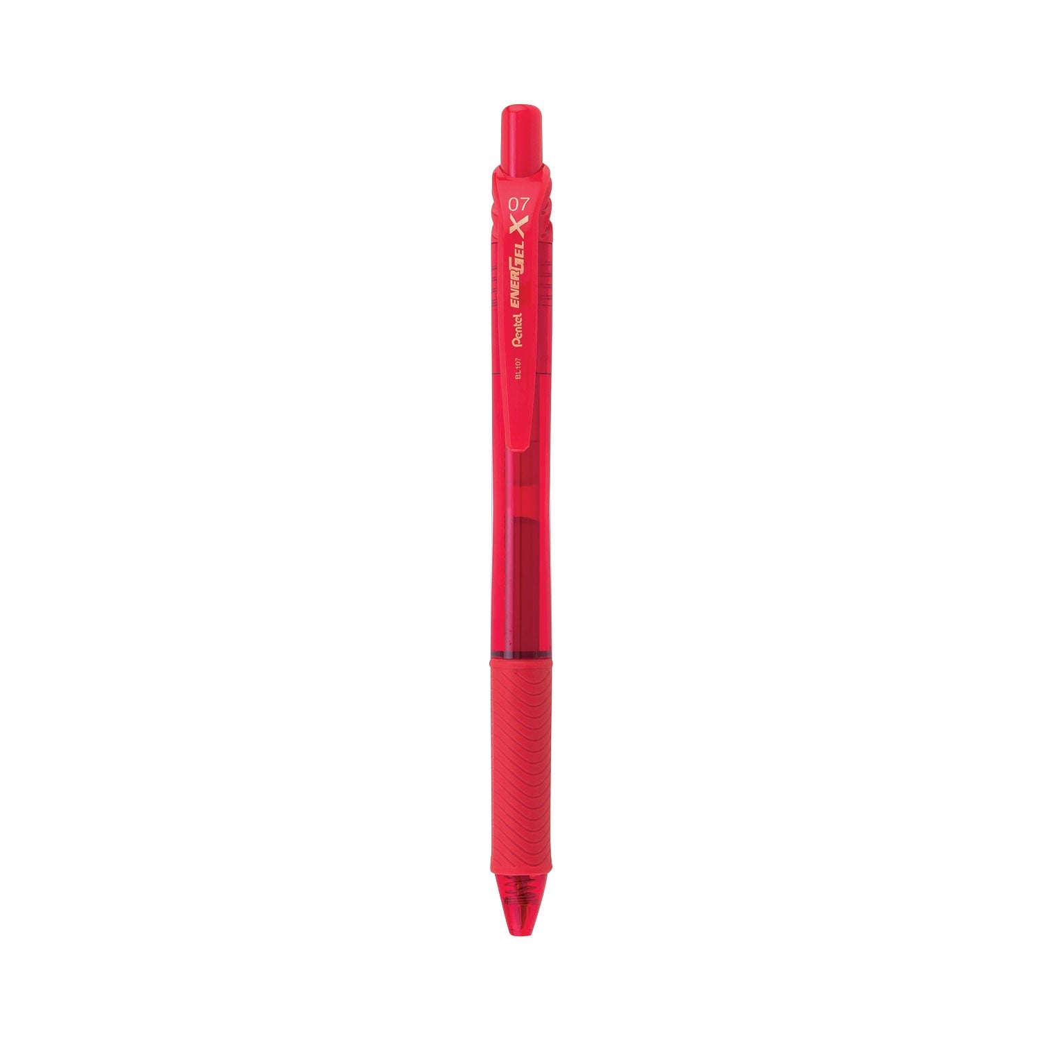 Pentel EnerGel-X Gel Pen | Retractable Red