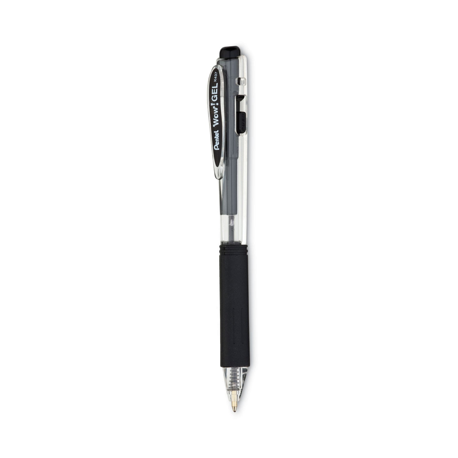 Wow! Gel Pen | Black Ink, Medium, Dozen, Pentel®