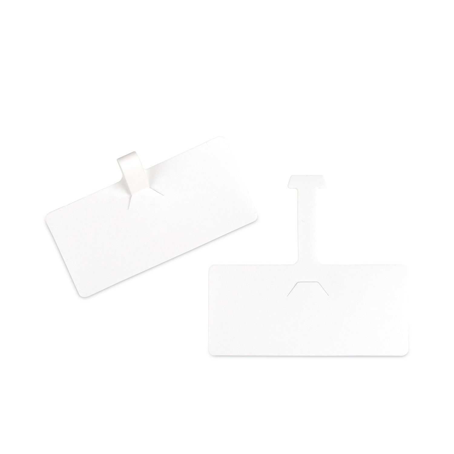 Wire Rack Shelf Tag | White, 10-Pack