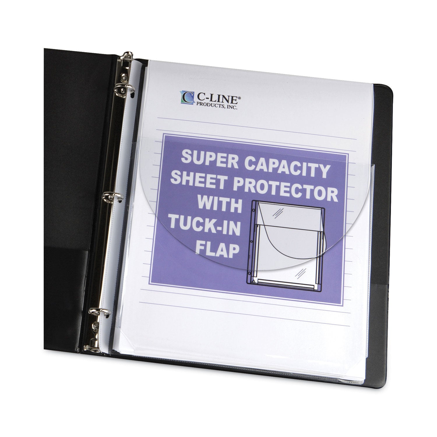 Super Capacity Sheet Protectors | 10-Pack