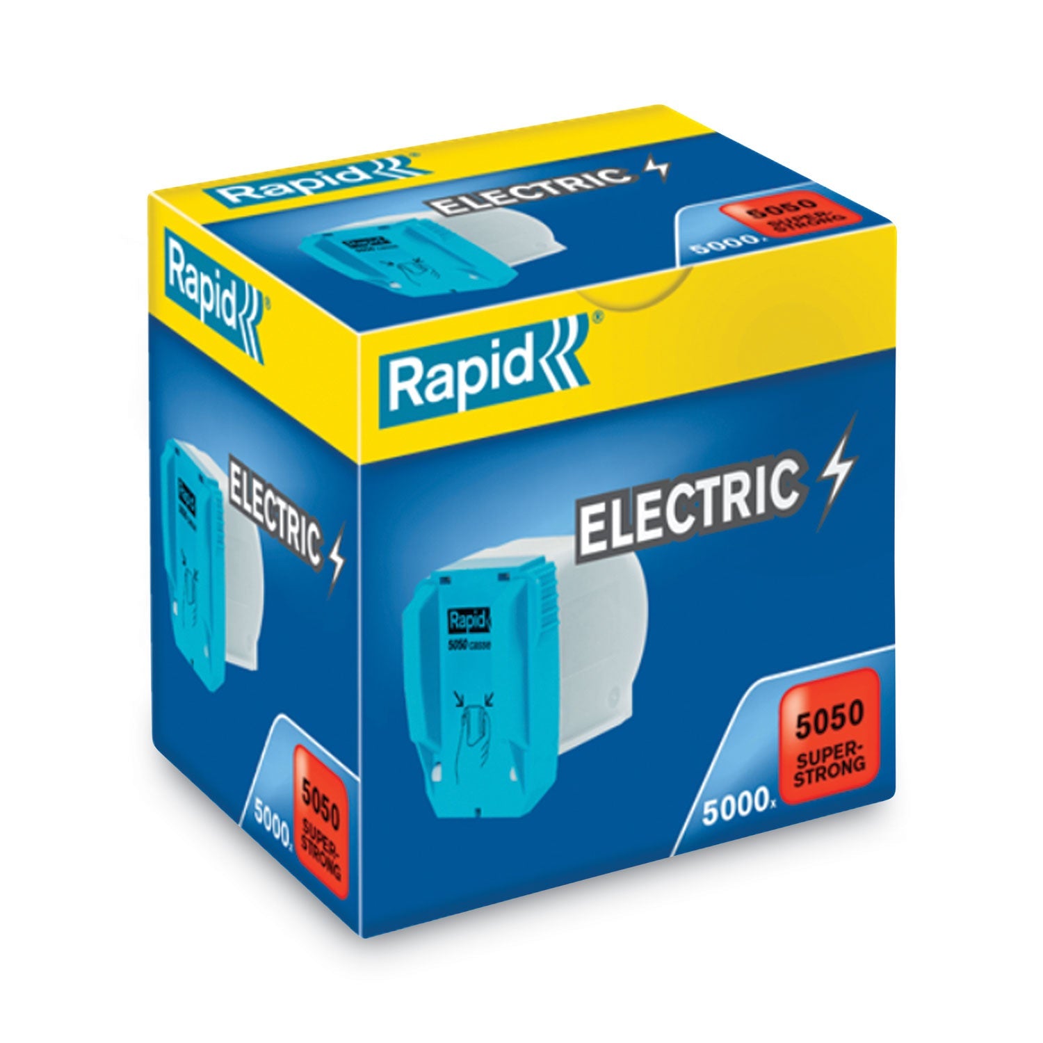 Rapid® Heavy-Duty Staple Cartridge, 0.3" Leg, 0.5" Crown, Steel, 5,000/box
