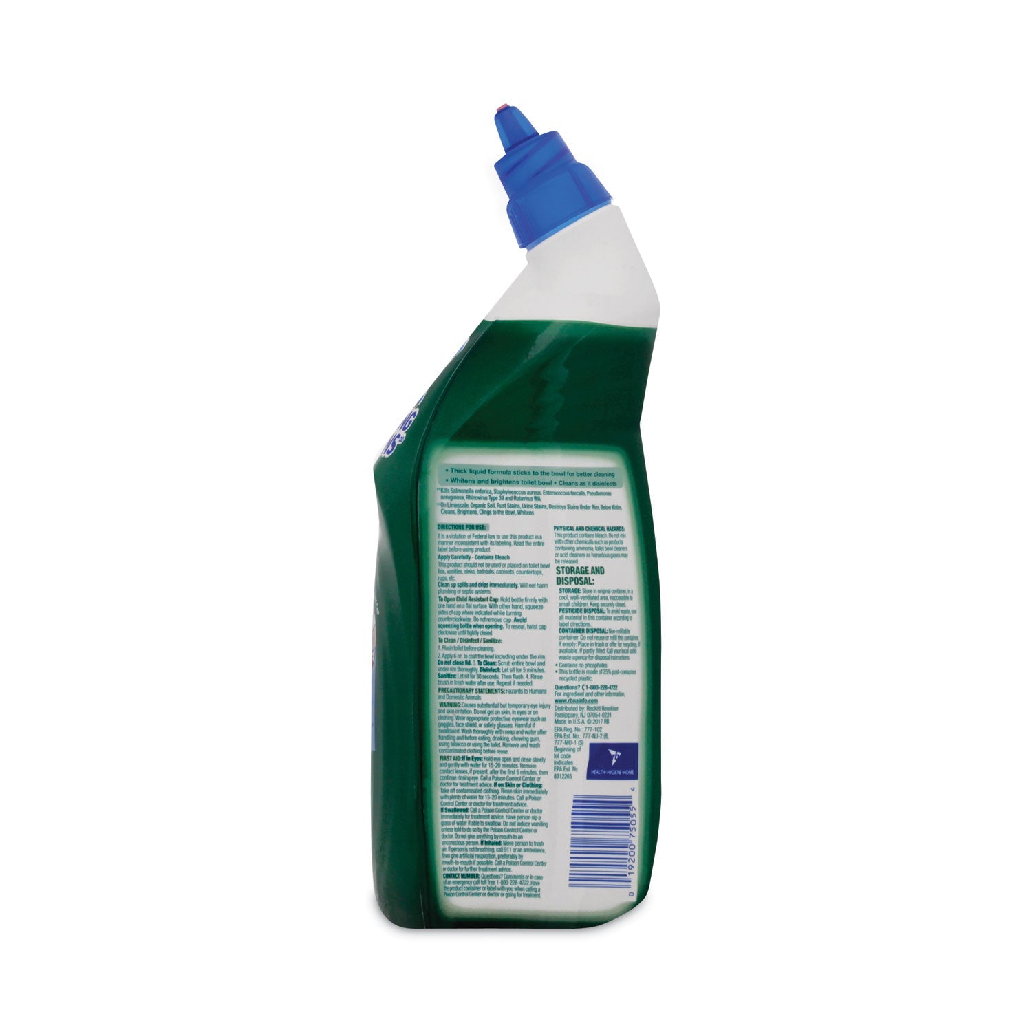 LYSOL® Brand Disinfectant Toilet Bowl Cleaner With Bleach, 24 Oz, 2/pack