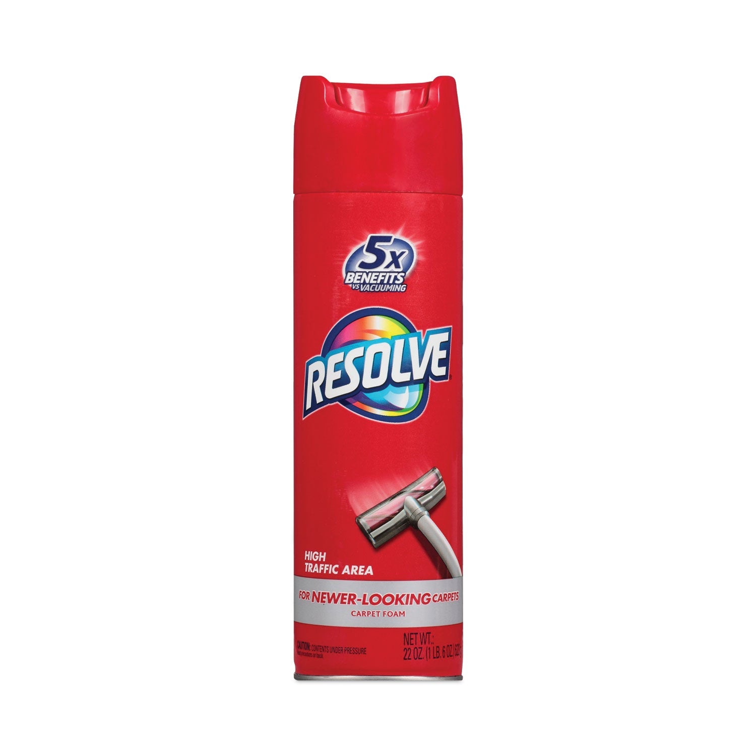RESOLVE® Foam Carpet Cleaner, Foam, 22 Oz Aerosol Spray