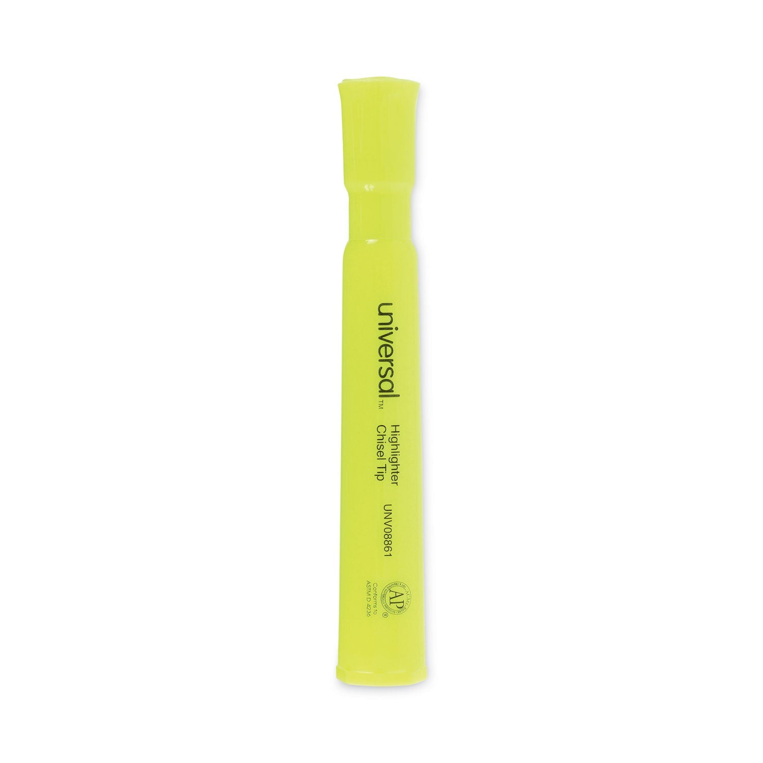Desk Highlighters | Yellow, Chisel Tip, Dozen