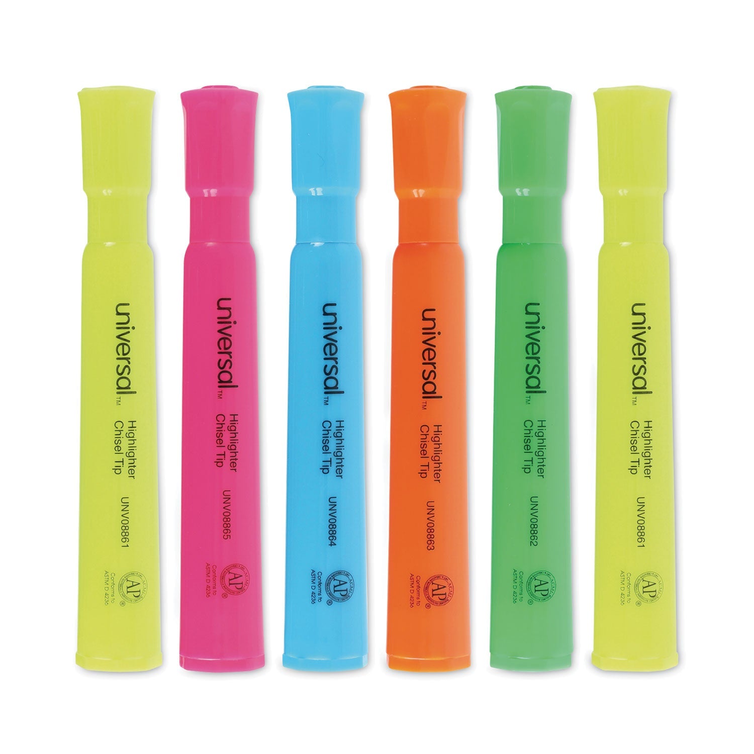 Desk Highlighters | Assorted Colors, Dozen