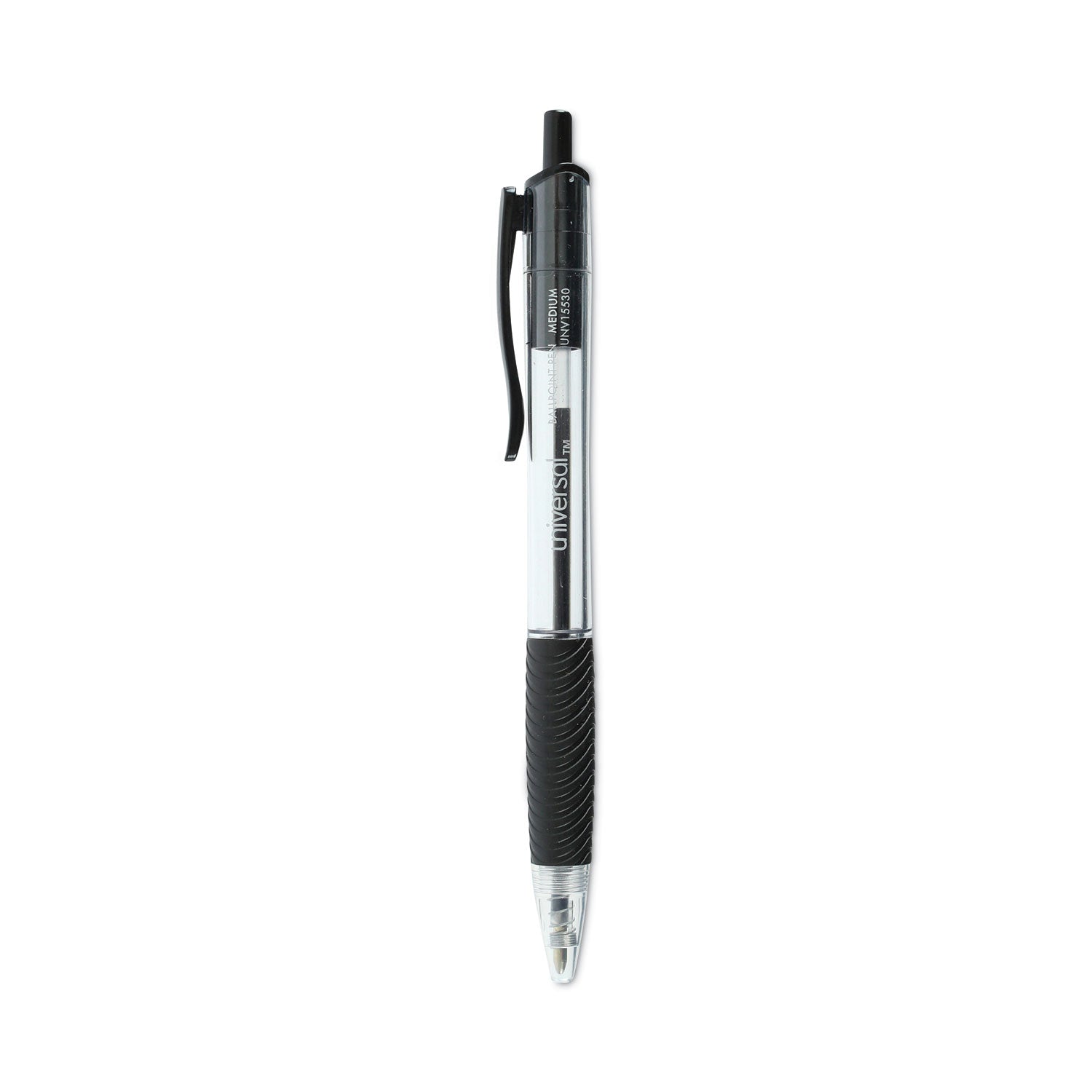 Comfort Grip Ballpoint Pen | Black Ink, Dozen