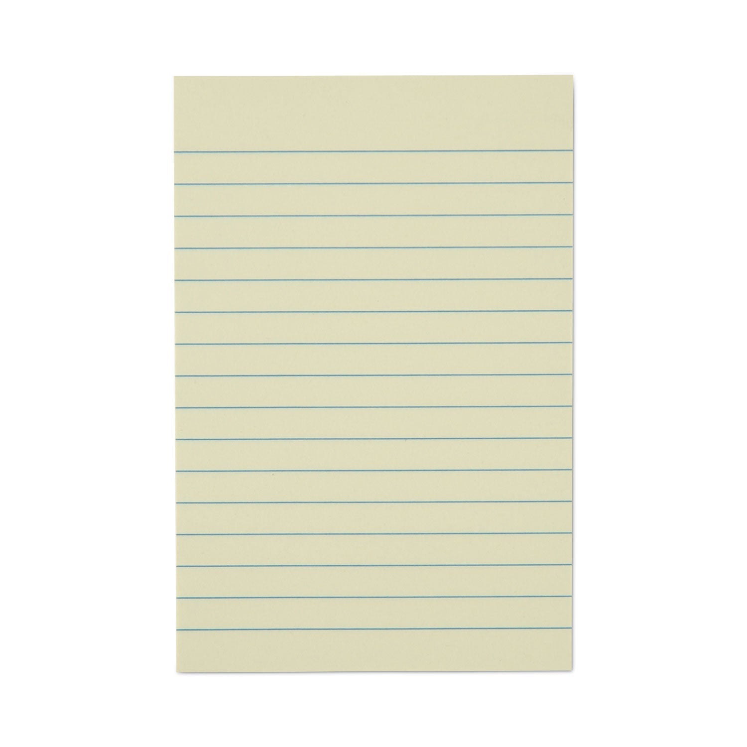 Recycled Self-Stick Note Pads | 4x6 Ruled, 12/Pk
