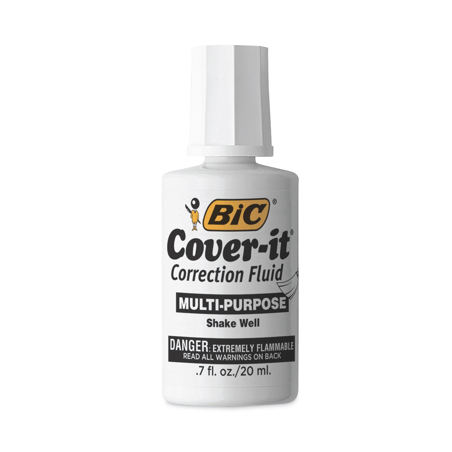 Cover-It Correction Fluid | 20ml Bottle | White