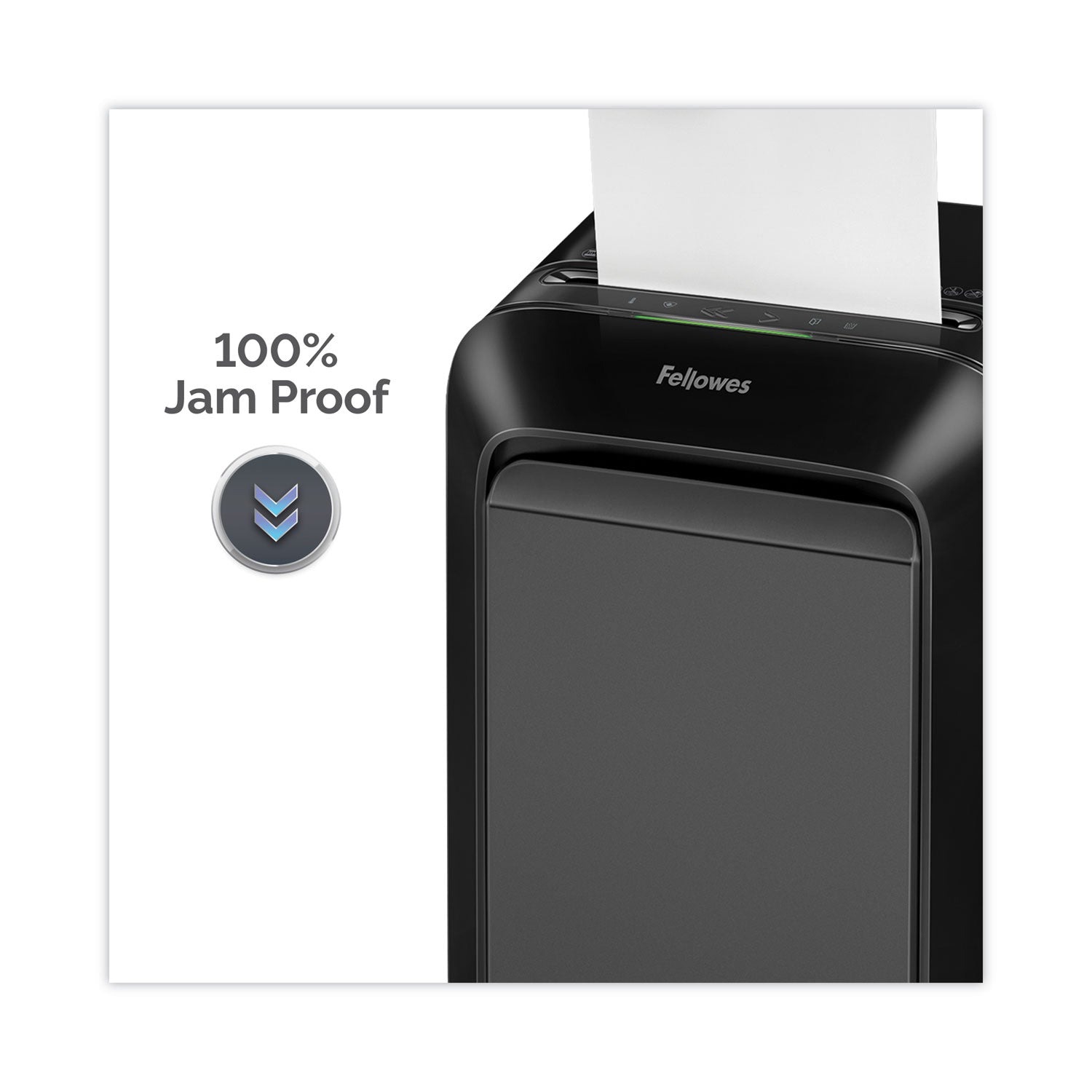 Fellowes® Powershred Lx180 Cross-Cut Shredder, 16 Manual Sheet Capacity