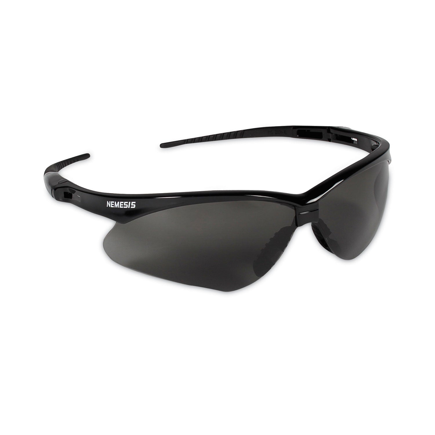 KleenGuard™ V30 Nemesis Safety Glasses, Black Frame, Smoke Anti-Fog Lens - Bloom Skins
