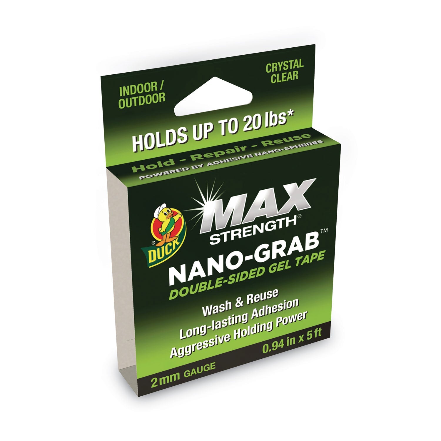 MAX Strength Nano-Grab Double-Sided Gel Tape