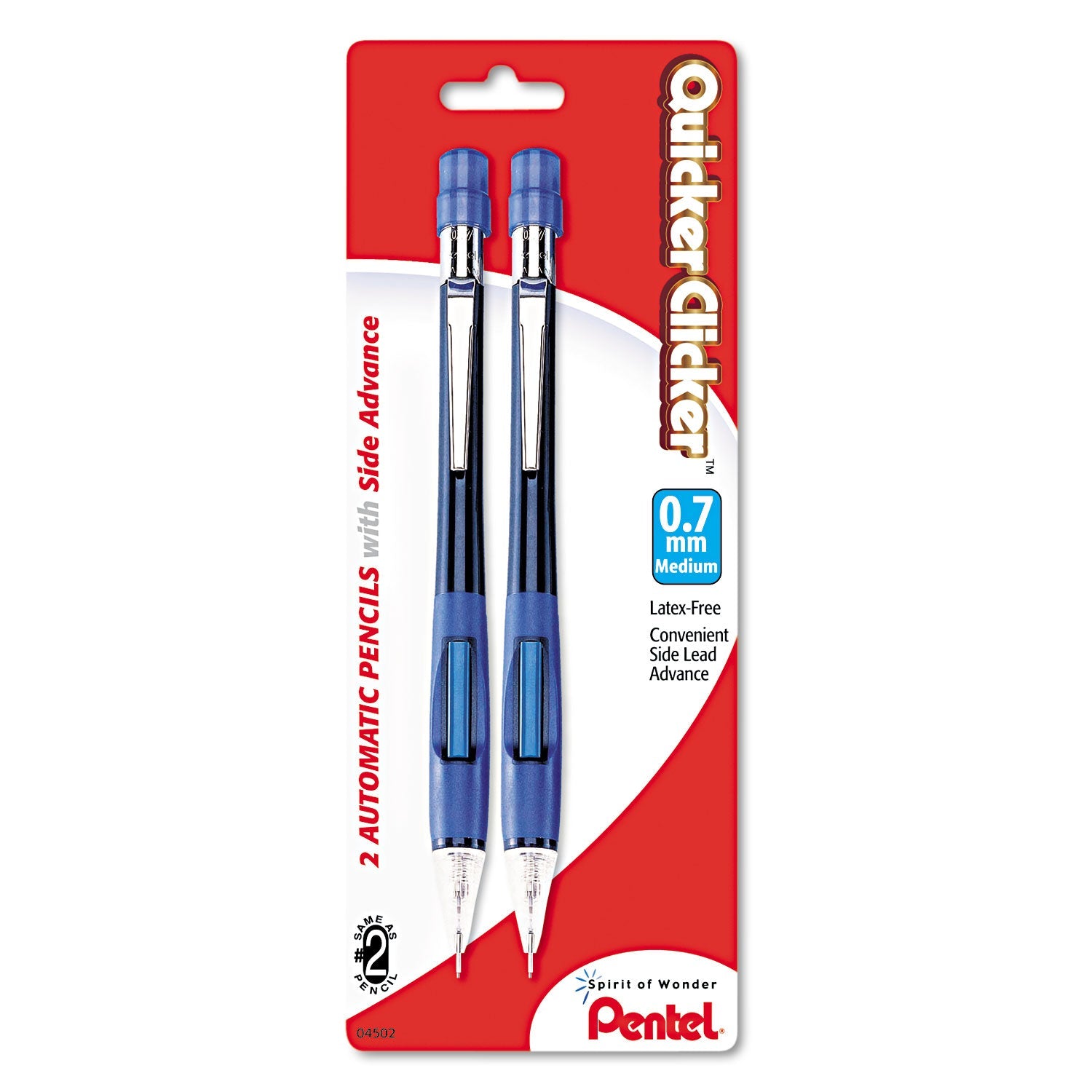 Quicker Clicker Mechanical Pencil | Blue | 2-Pk