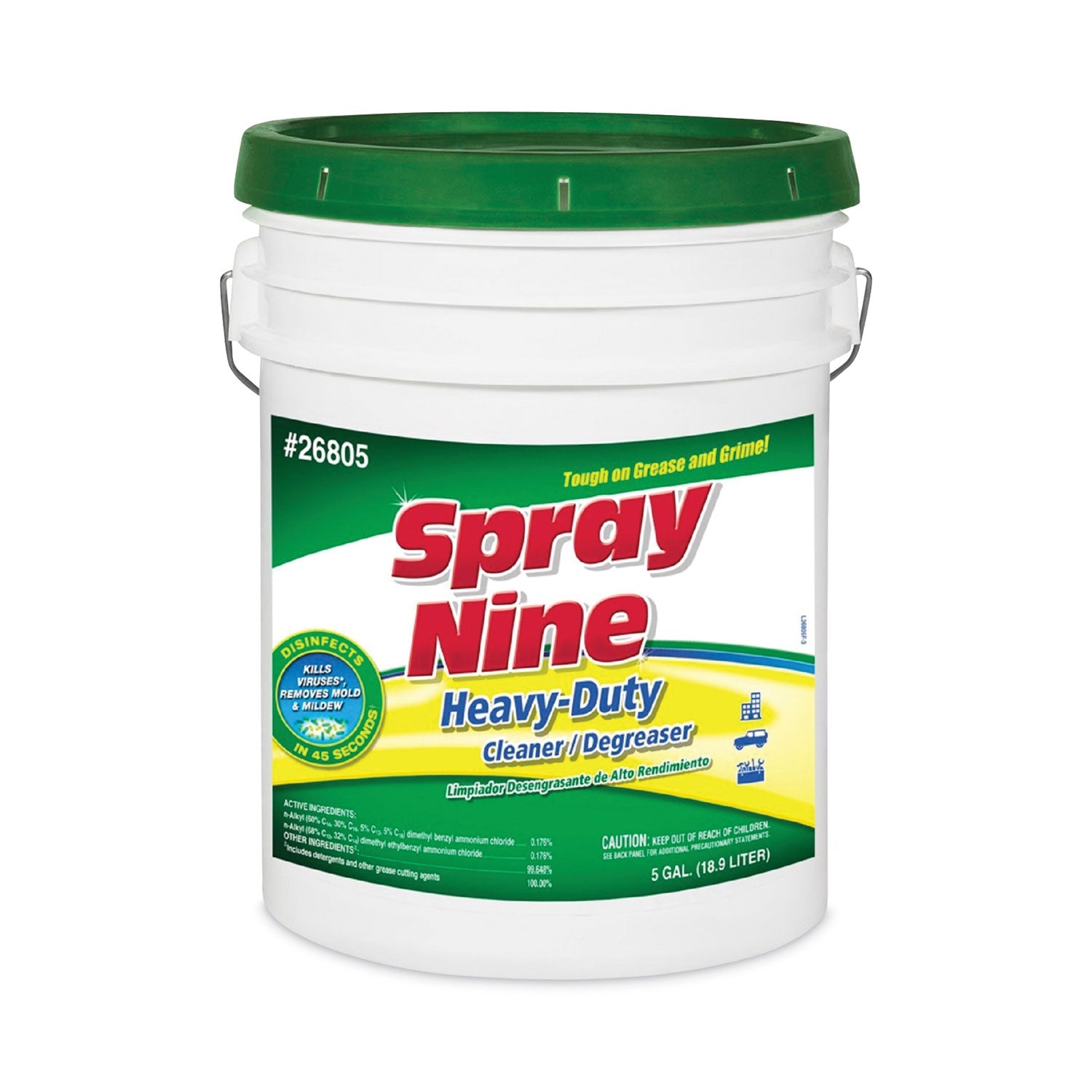 Heavy Duty Cleaner/Degreaser/Disinfectant | 5Gal