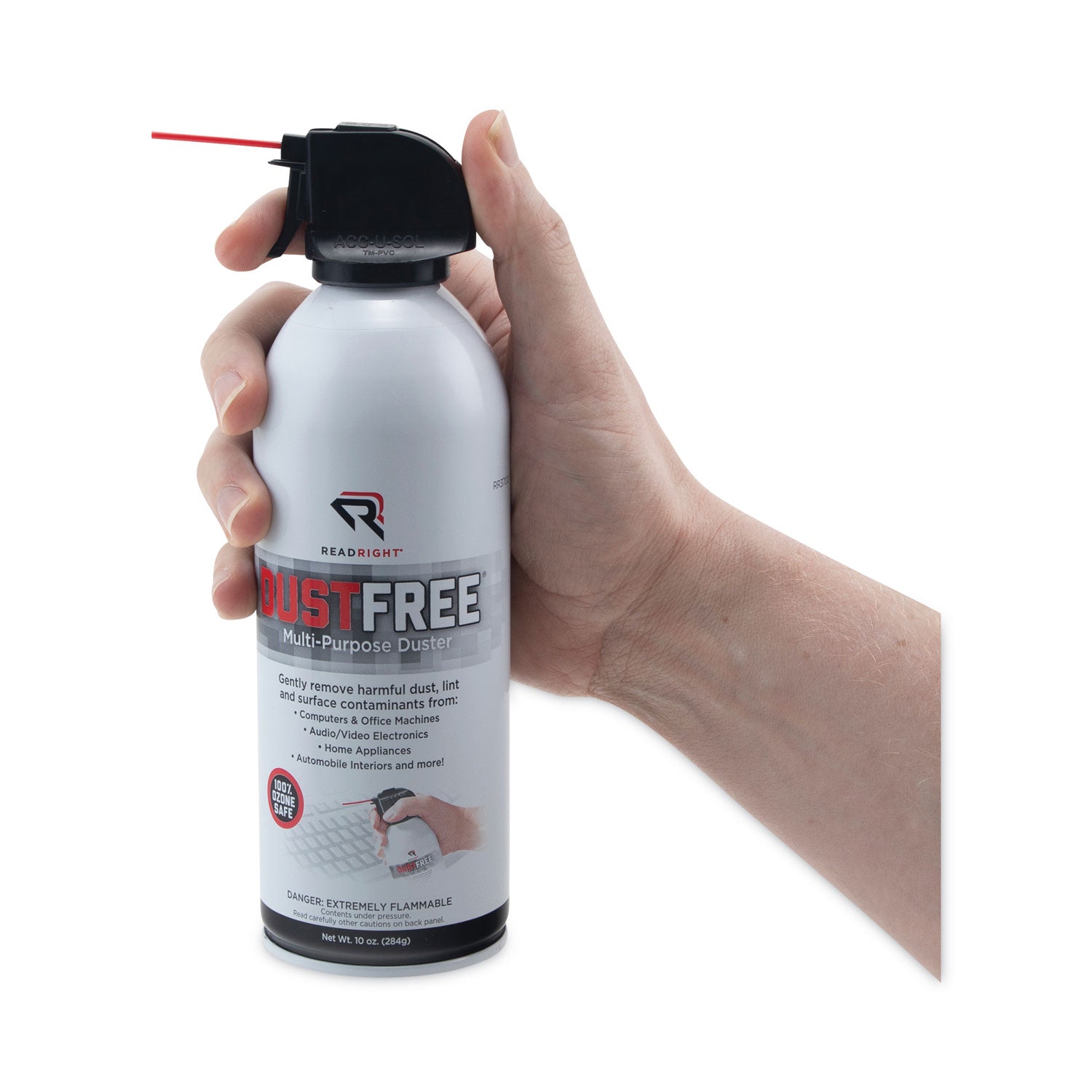 Read Right® Dustfree Multipurpose Duster, 10 Oz Can, 2/pack