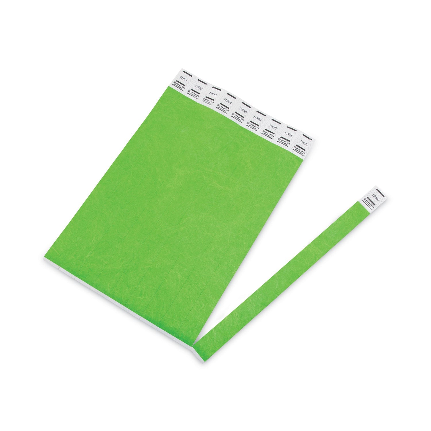 Crowd Management Wristbands | Green | 500-Pack