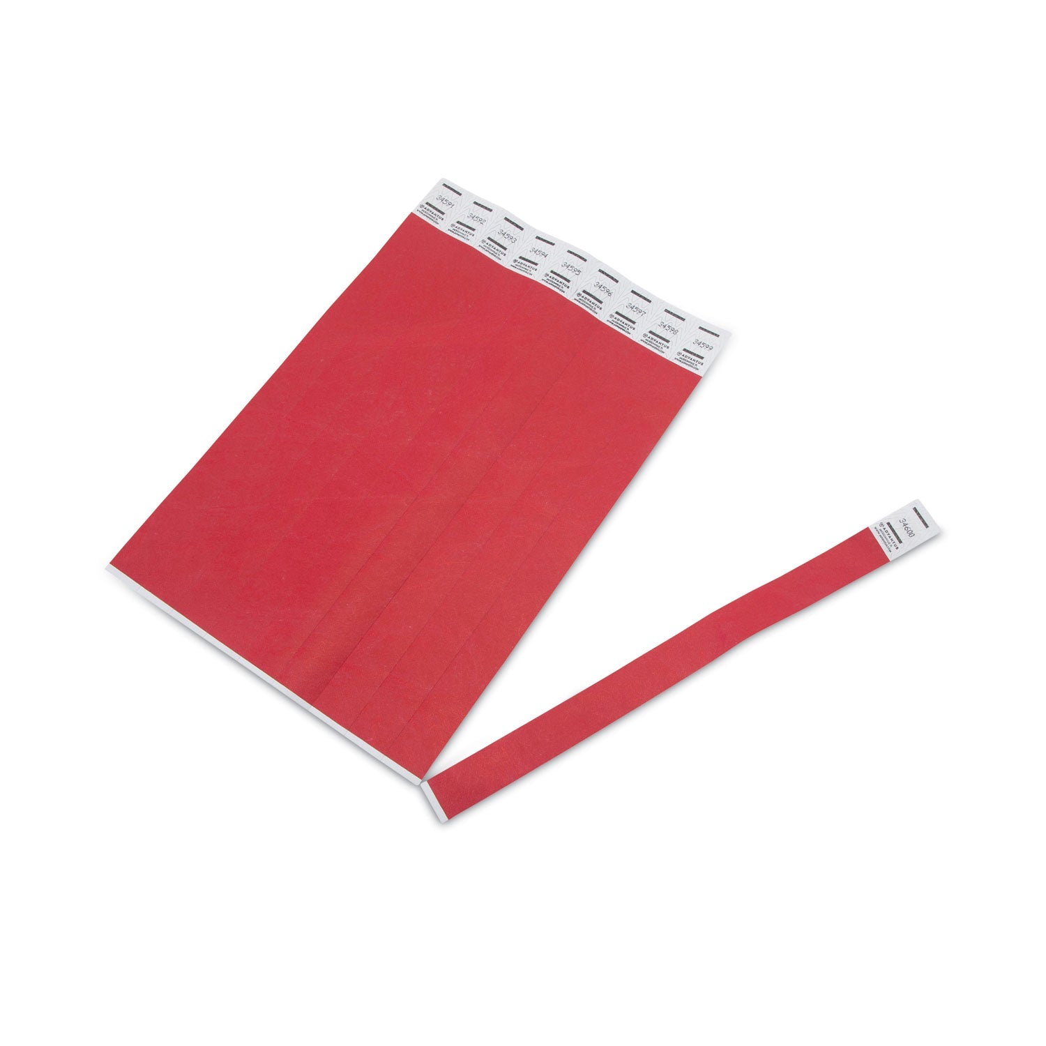 Crowd Management Wristbands | Red | 500-Pack