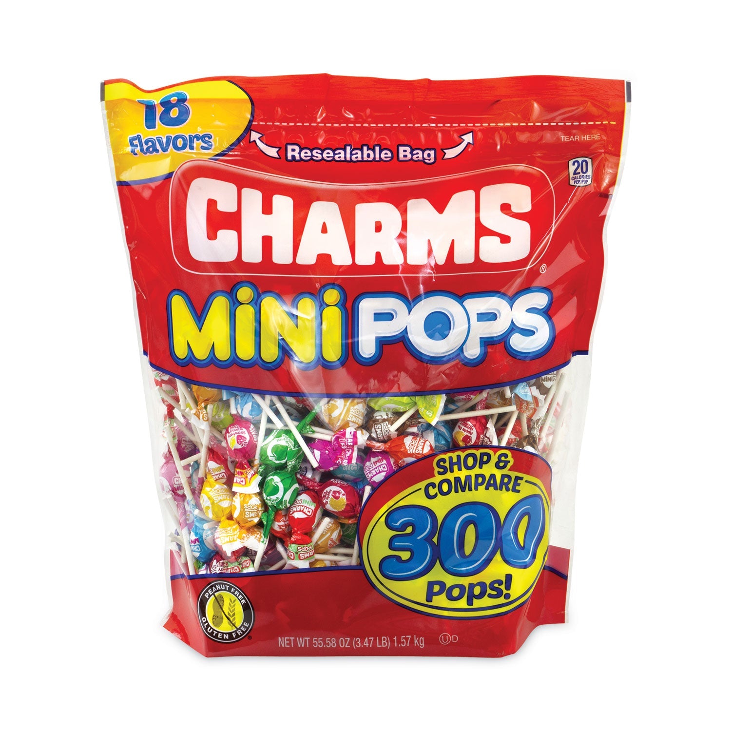 Charms Mini Pops | Assorted Flavors 300/Bag