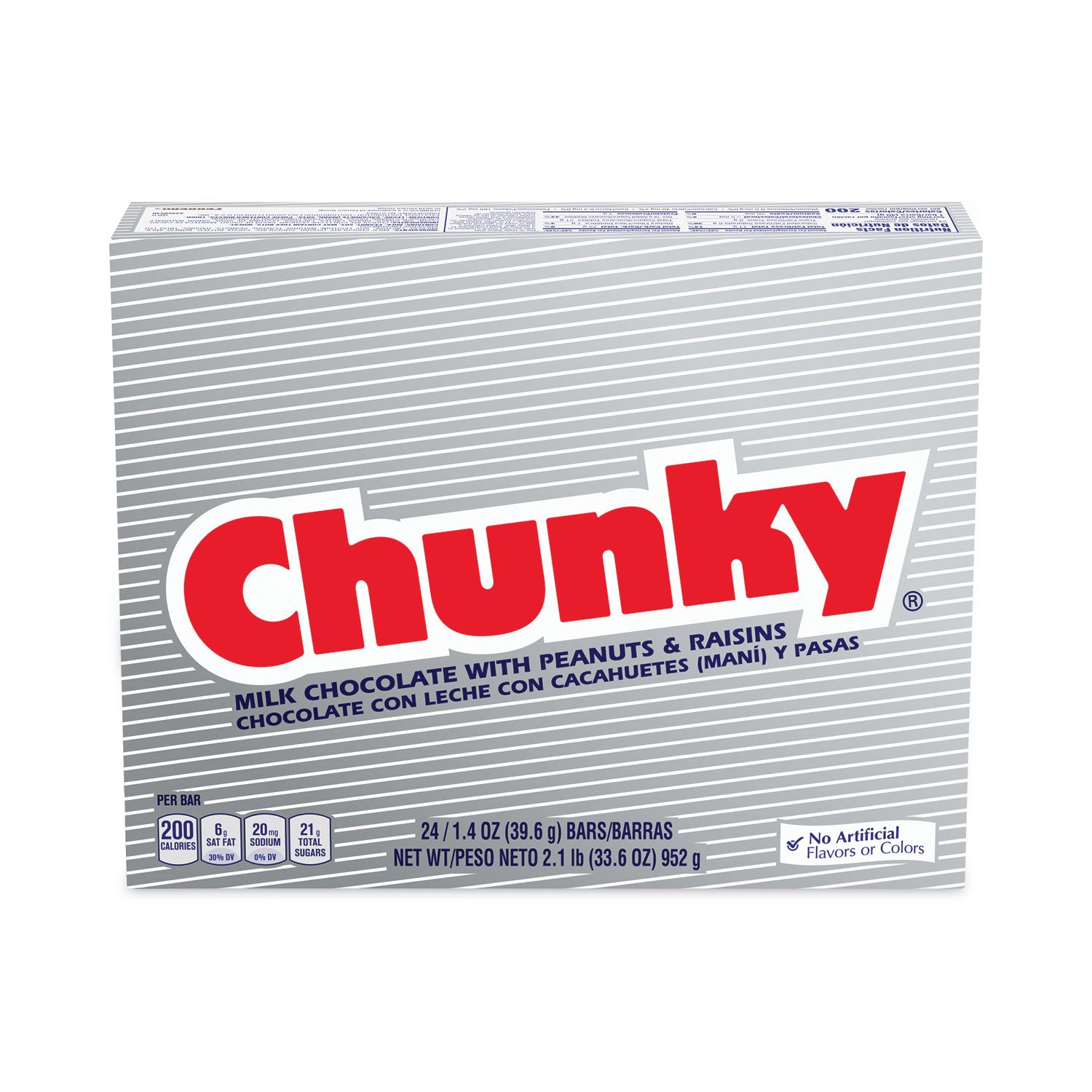 Nestlé® Chunky Bar, Individually Wrapped, 1.4 oz, 24/Carton