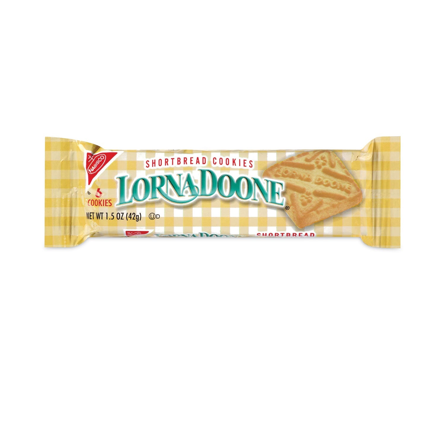 Nabisco® Lorna Doone Shortbread Cookies, 1.5 oz Packet, 30 Packets/Carton