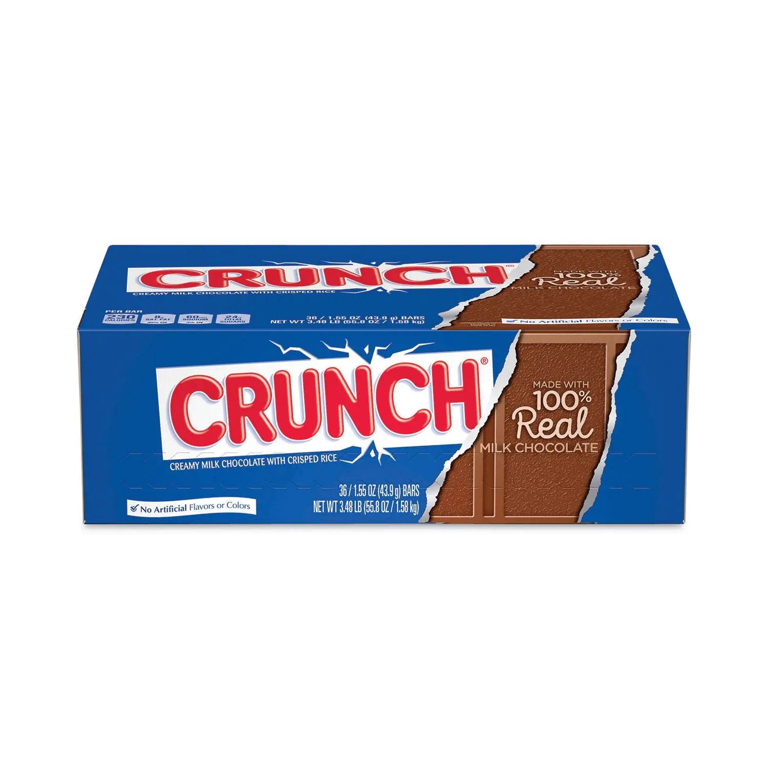 Nestlé® Crunch Bar, Individually Wrapped, 1.55 oz, 36/Carton - Bloom Skins