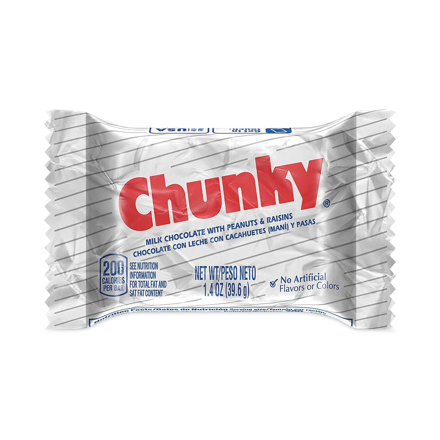 Nestlé® Chunky Bar, Individually Wrapped, 1.4 oz, 24/Carton