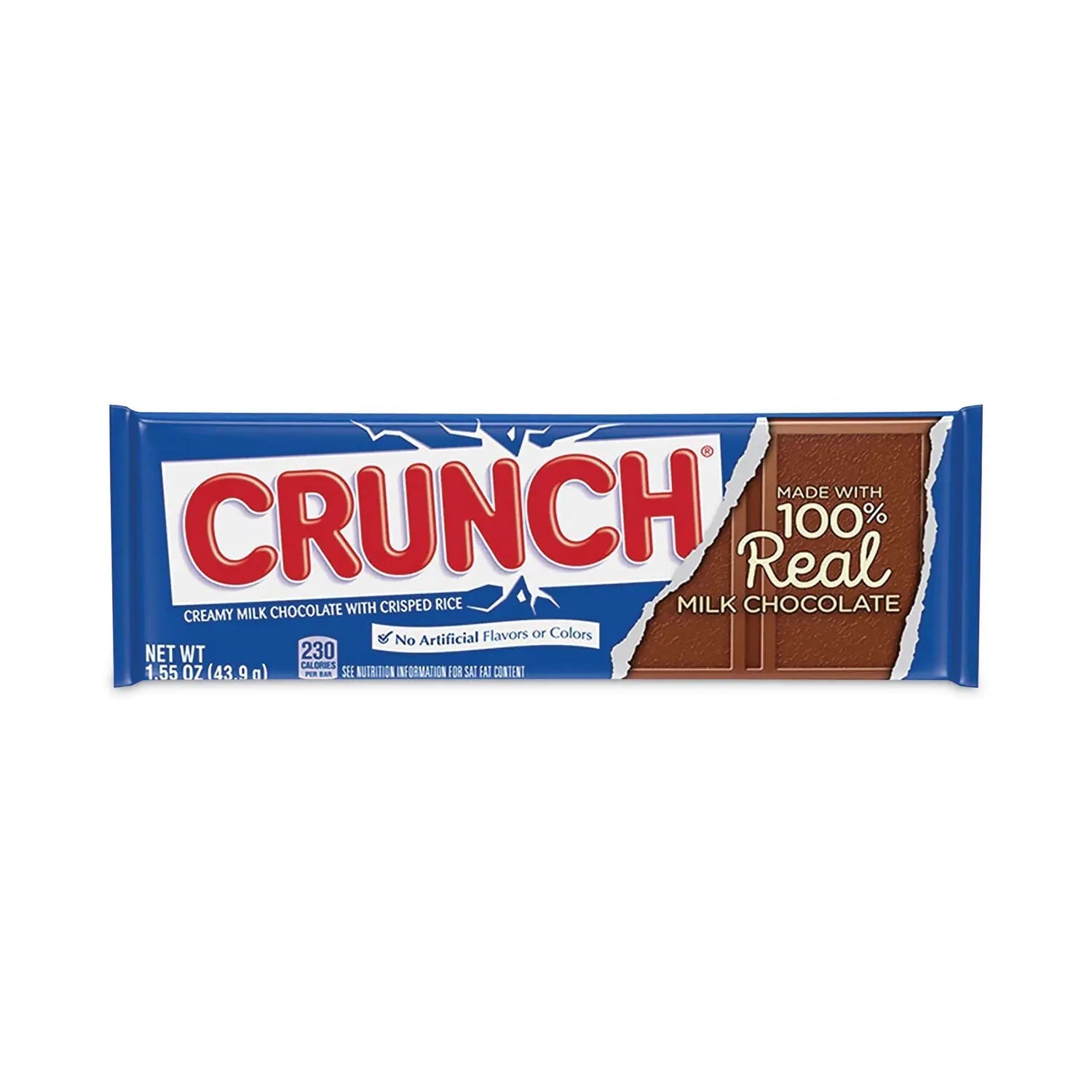 Nestlé® Crunch Bar, Individually Wrapped, 1.55 oz, 36/Carton - Bloom Skins