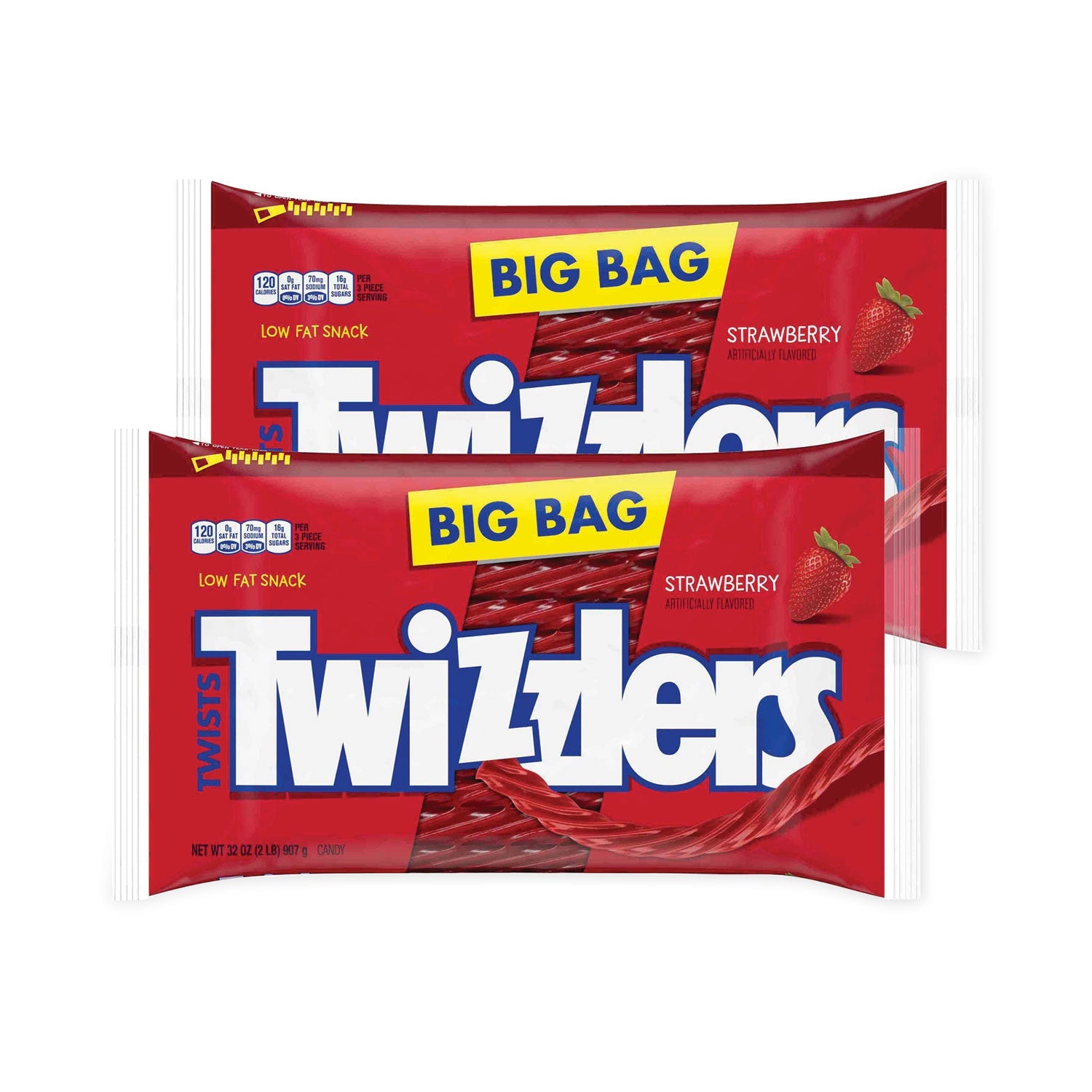 Twizzlers Strawberry Twists | 32 oz, 2-Pack