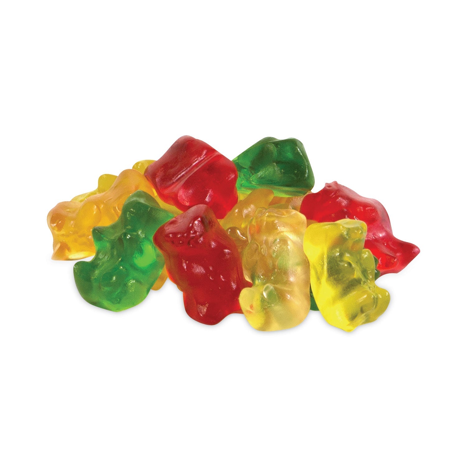 Haribo® Goldbears Gummi Candy, 0.4 oz Pouches, Lemon; Orange; Pineapple; Rasberry; Strawberry, 54/Carton - Bloom Skins