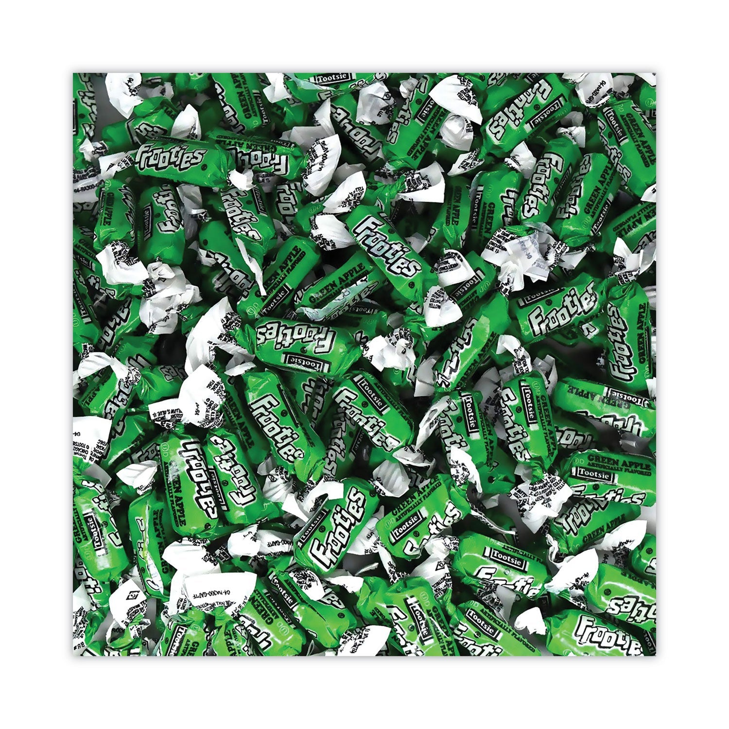 Tootsie Roll® Frooties, Green Apple, 38.8 oz Bag, 360 Pieces/Bag - Bloom Skins