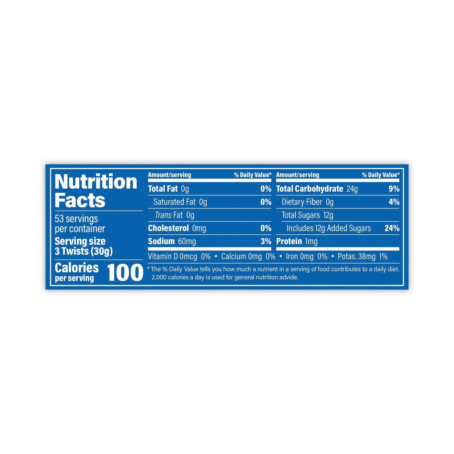 Red Vines® Black Licorice Twists, 3.5 lb Jar