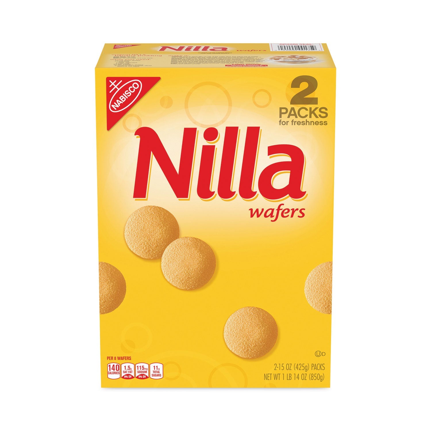 Nabisco® Nilla Wafers, 15 oz Box, 2 Boxes/Pack