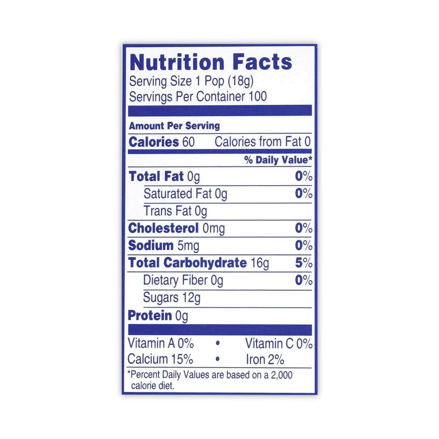 Charms® Blow Pops, Assorted Flavors, 0.64 oz, 100/Carton - Bloom Skins