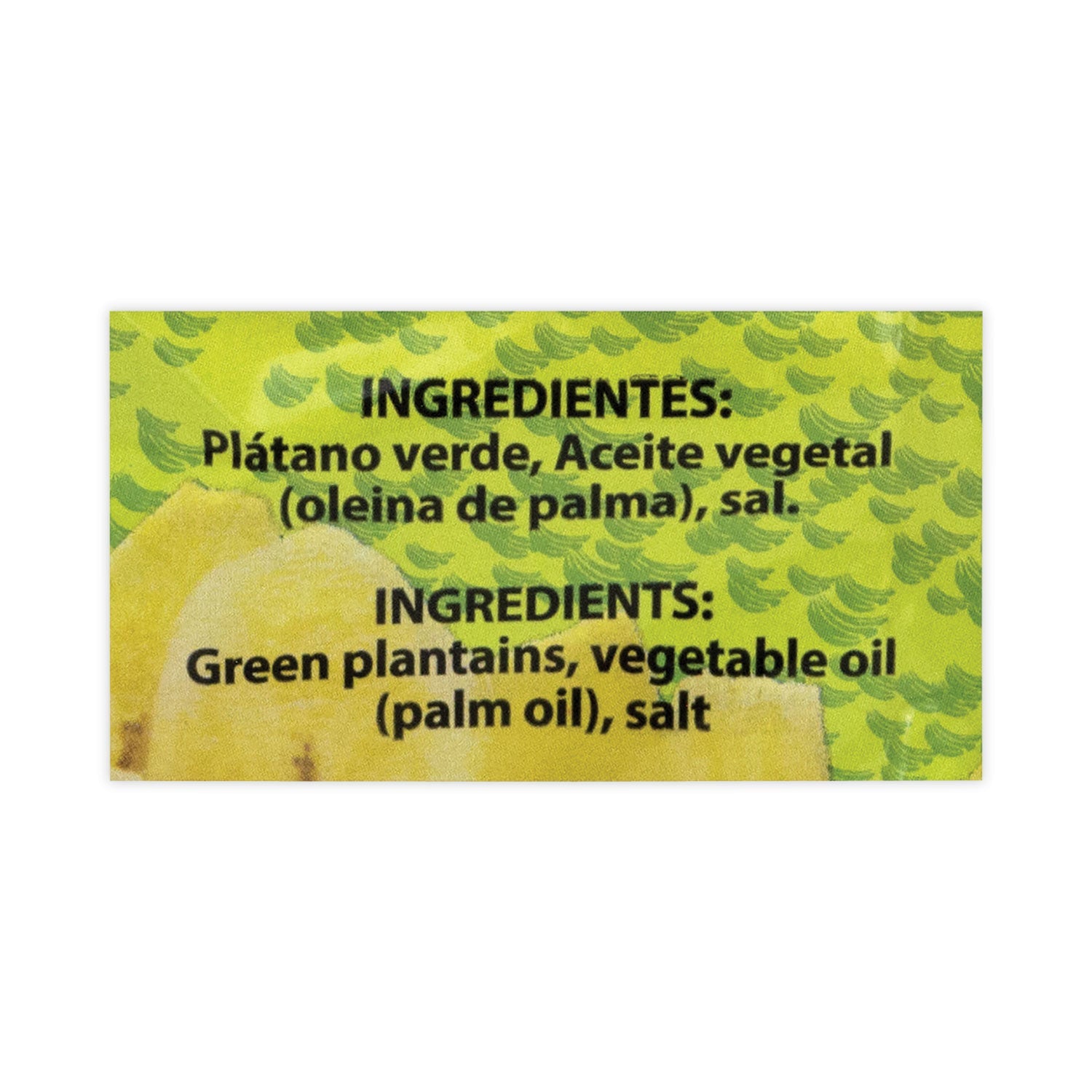 Lulú™ Platanitos Plantain Chips, 2.5 oz/Pack, 30 Packs/Carton - Bloom Skins
