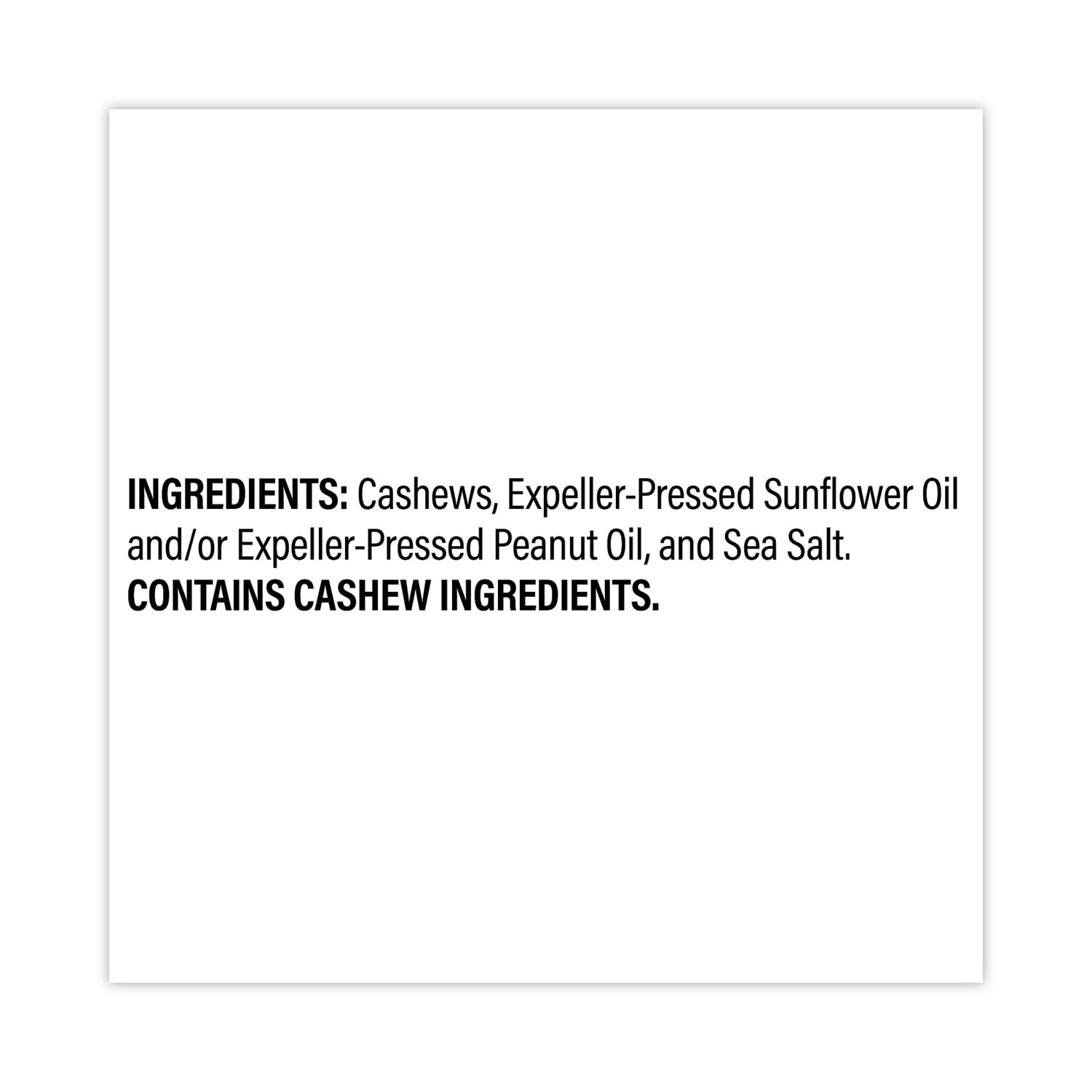 Nut Harvest® Sea Salted Whole Cashews, 2.25 oz Pouch, 8/Carton - Bloom Skins