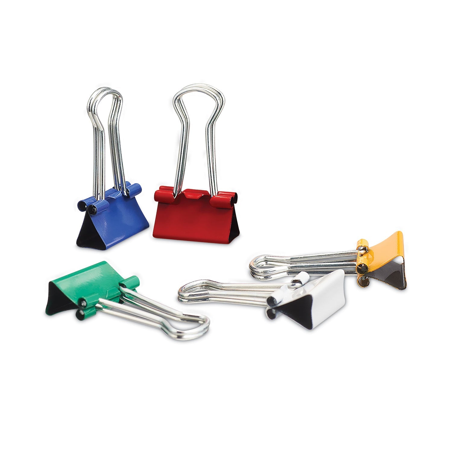 Binder Clips | Small Assorted Colors | 40-Pack