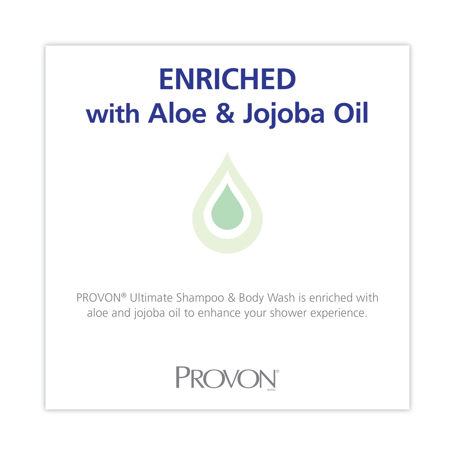 PROVON® Ultimate Shampoo and Body Wash, Herbal Scent, 1,000 mL, 8/Carton