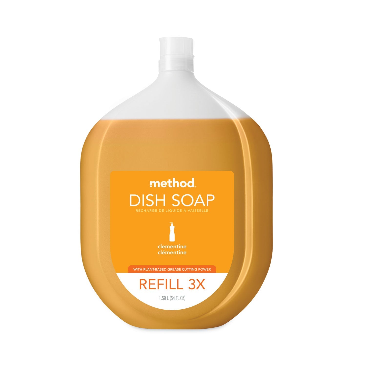 Method Dish Soap Refill | Clementine, 54 oz