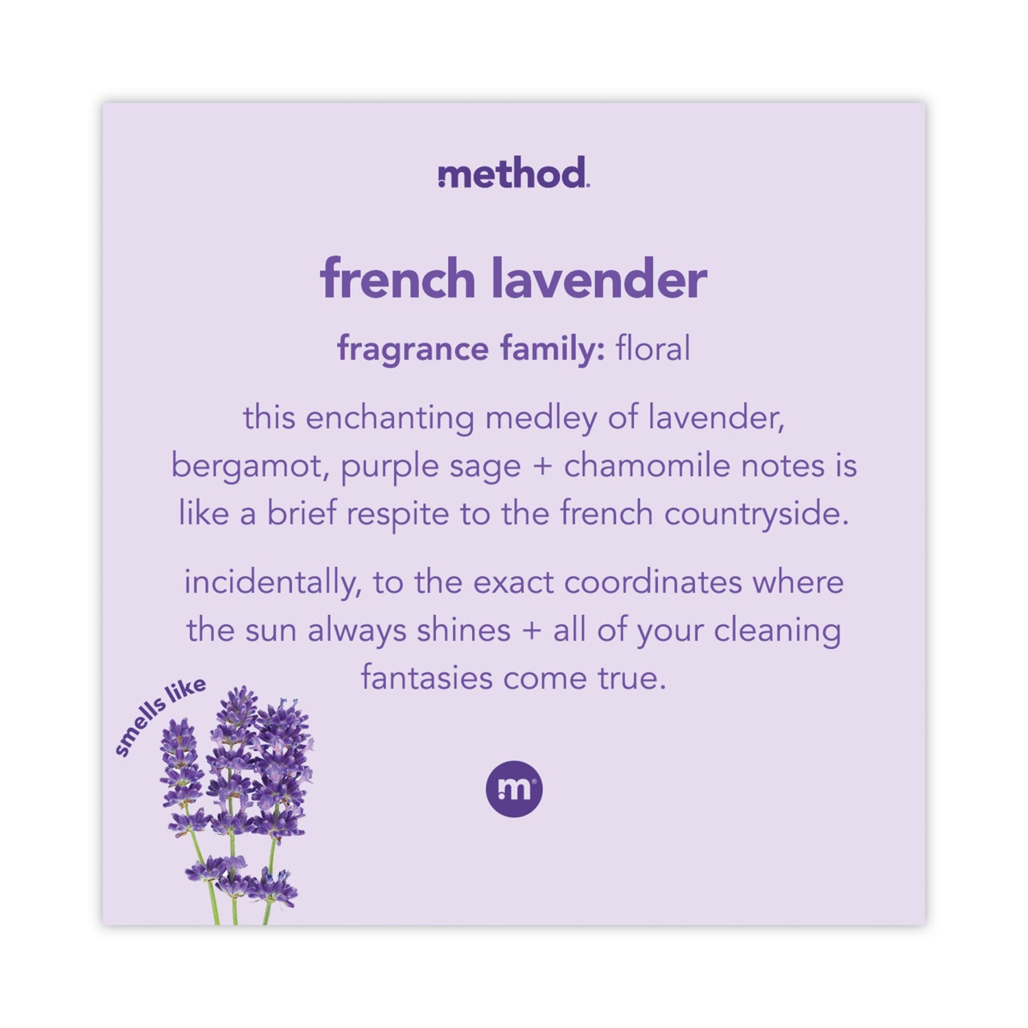 Method® Foaming Hand Wash, French Lavender Scent, 10 oz