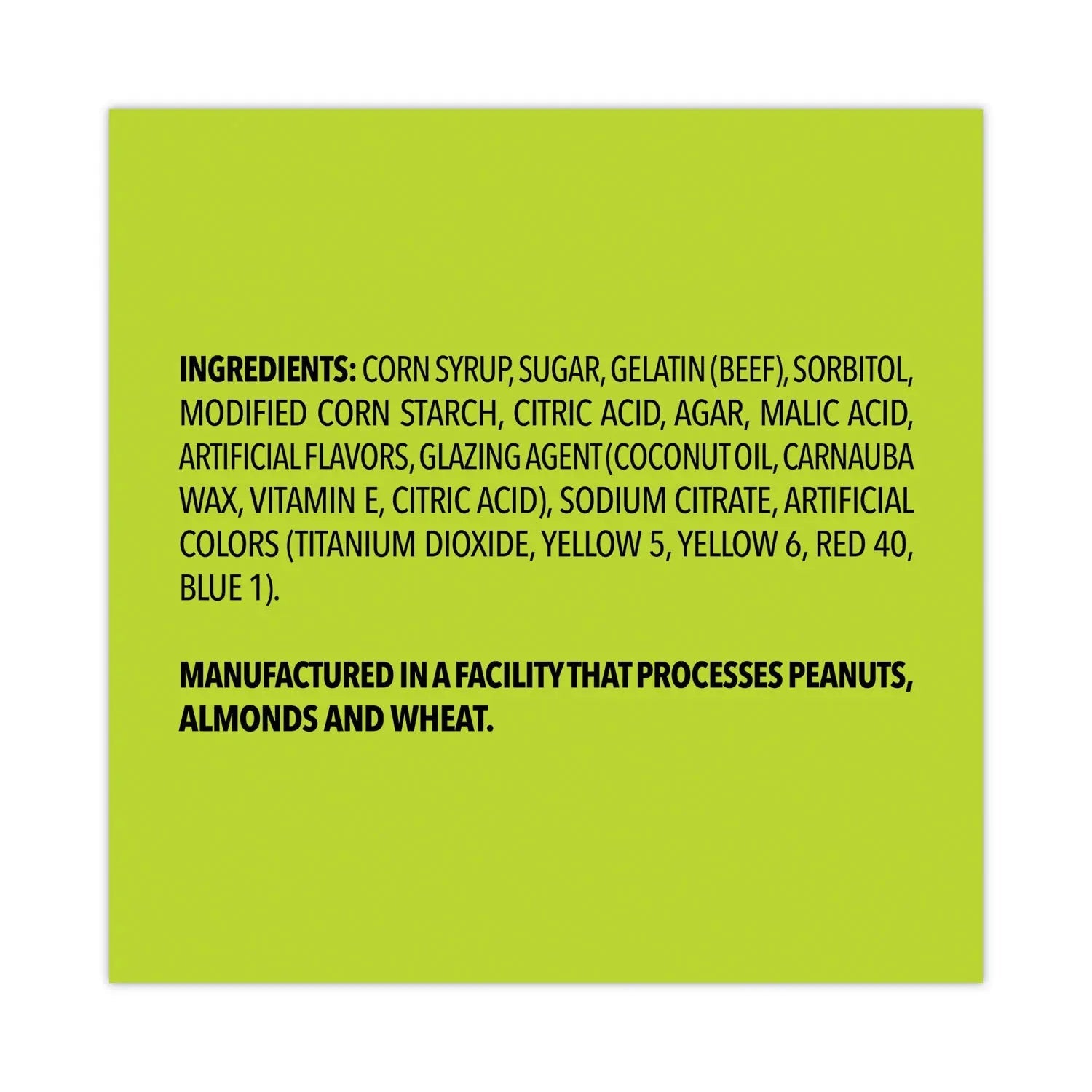 Nickelodeon™ SpongeBob Squarepants Giant Krabby Patties Gummy Candy, 0.63 oz Pack, 36/Carton