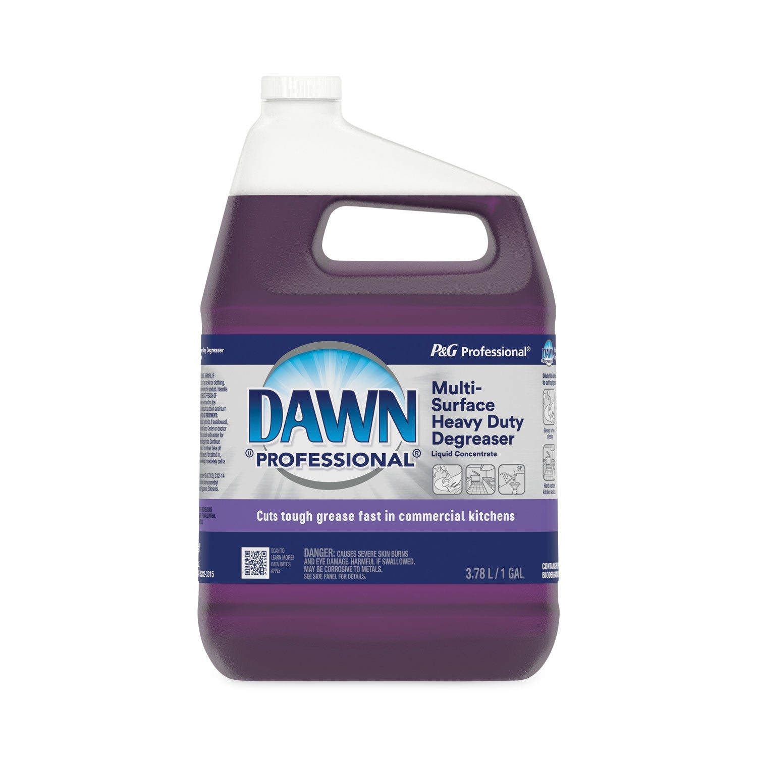 Dawn® Professional Multi-Surface Heavy Duty Degreaser, Fresh Scent, 1 gal Spray Bottle